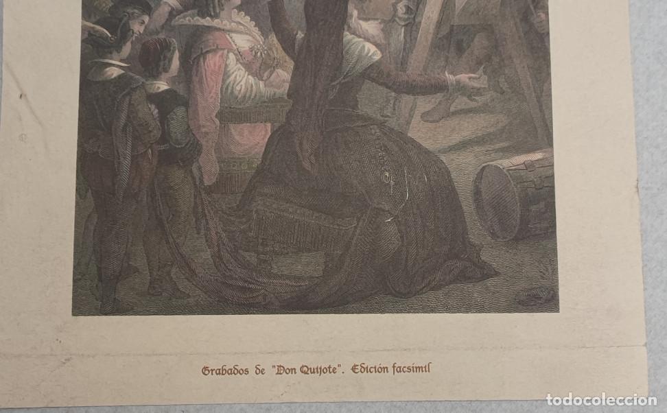Otros objetos de arte: GRABADOS DE DON QUIJOTE EDICION FACSIMIL - Foto 4