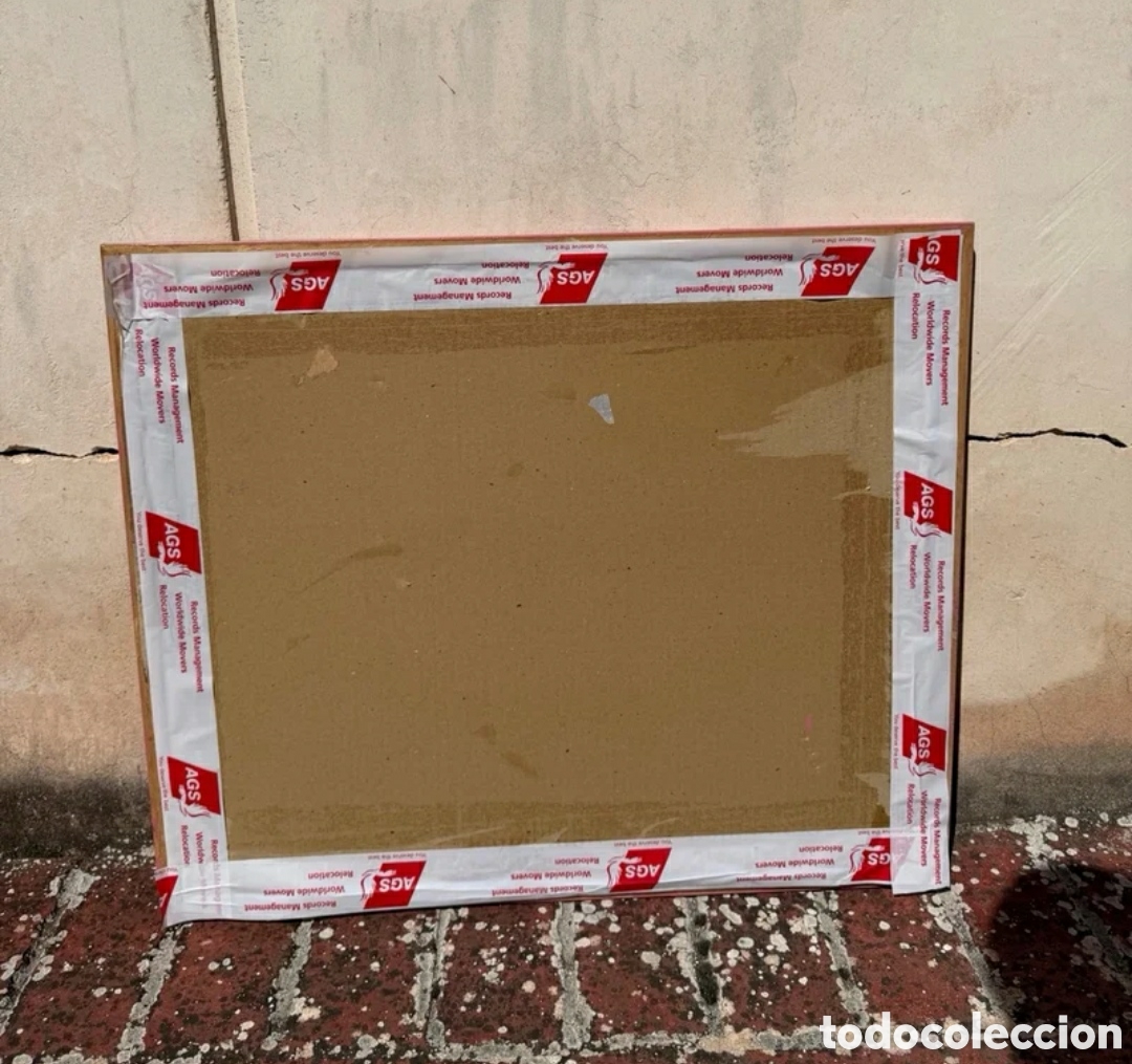 Otros objetos de arte: Cuadro dama marco rosa - Foto 2