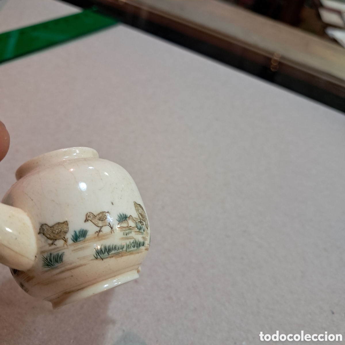 Otros objetos de arte: Tetera japonesa policromada - Foto 4