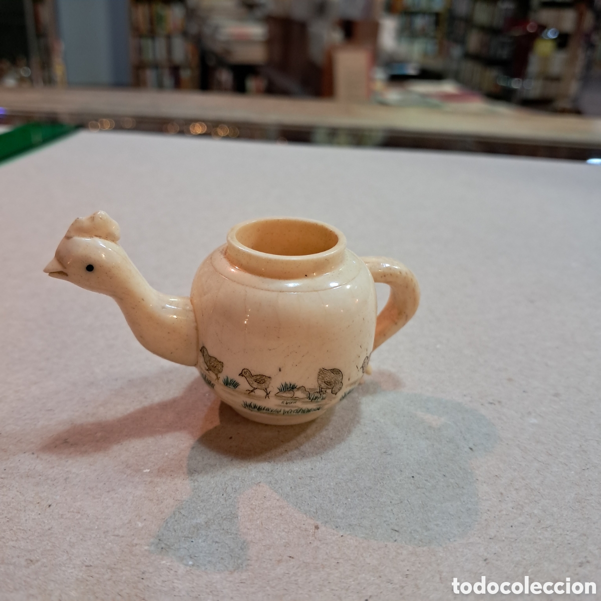 Otros objetos de arte: Tetera japonesa policromada - Foto 1