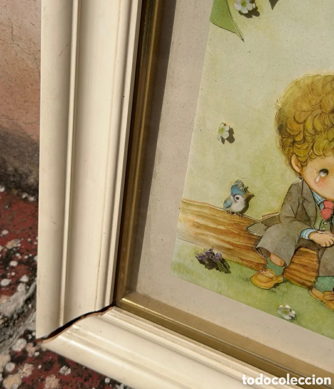 Otros objetos de arte: Cuadro Mary may de madera - Foto 3