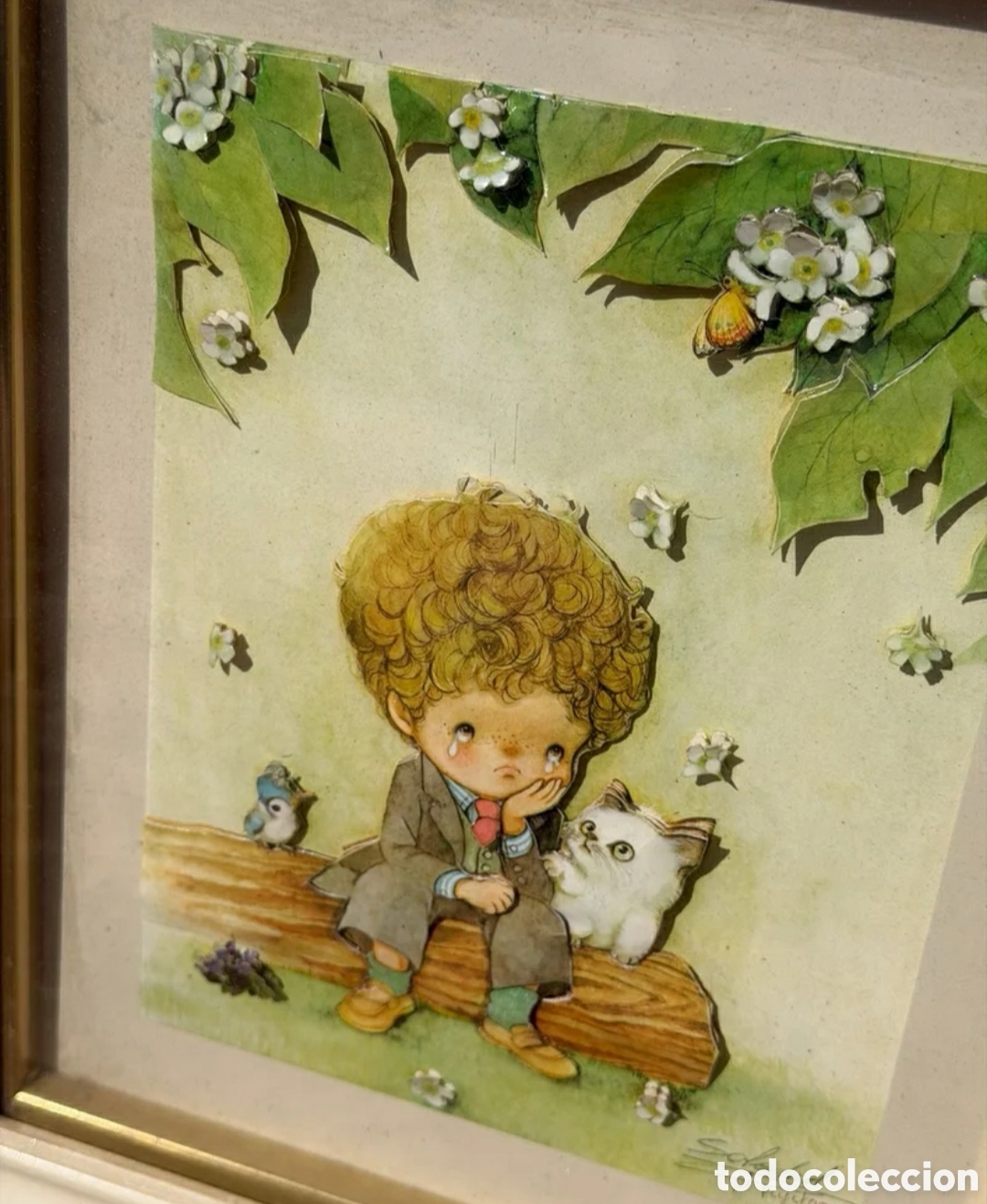 Otros objetos de arte: Cuadro Mary may de madera - Foto 5
