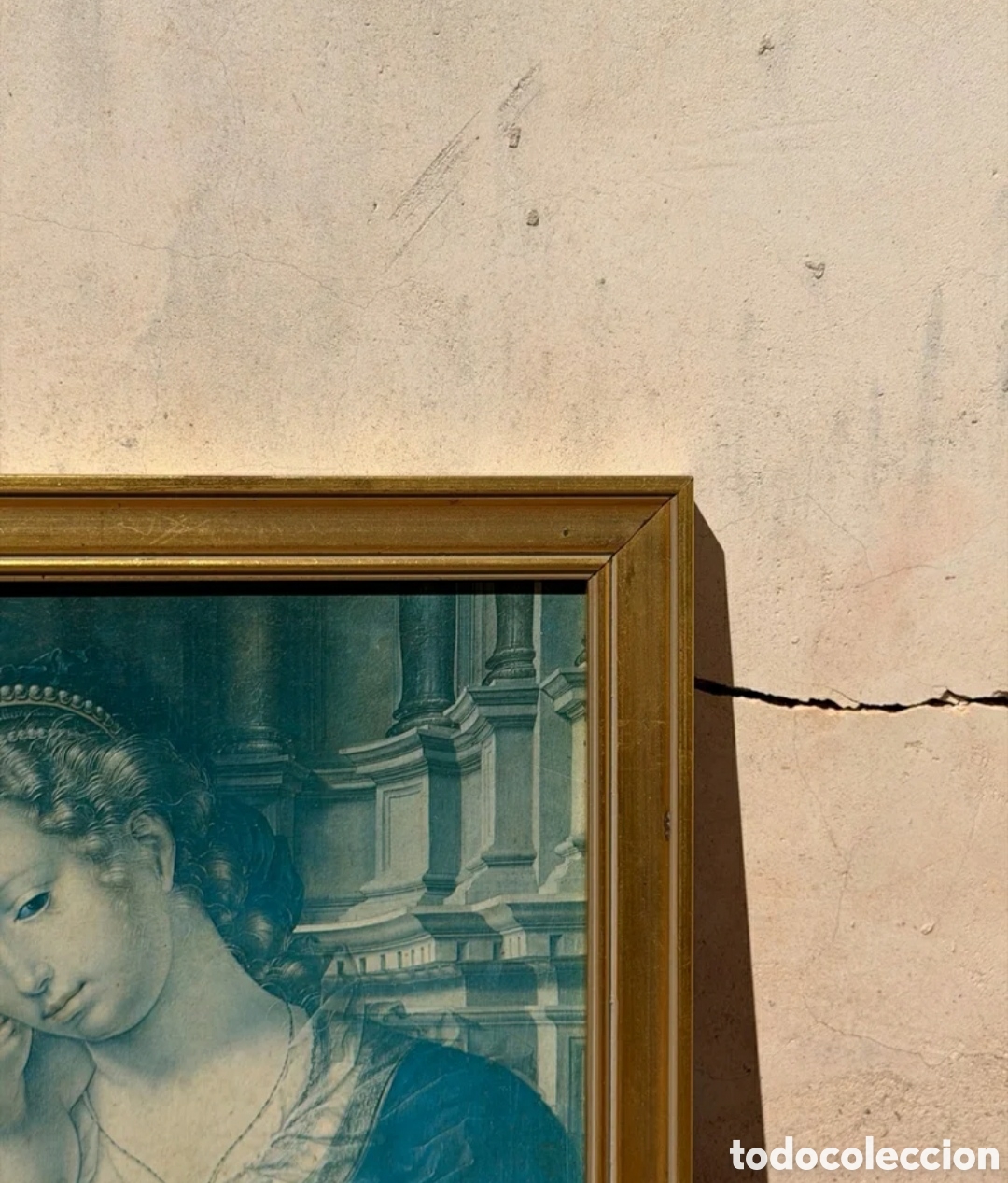 Otros objetos de arte: Cuadro La Virgen con el ni&ntilde;o - Foto 3