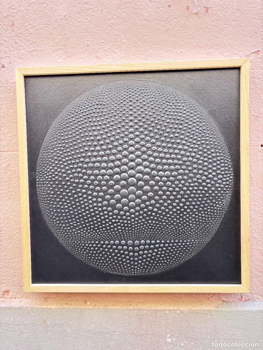Otros objetos de arte: Cin&eacute;tico , acr&iacute;lico sobre lienzo 63 x 63 - Foto 3