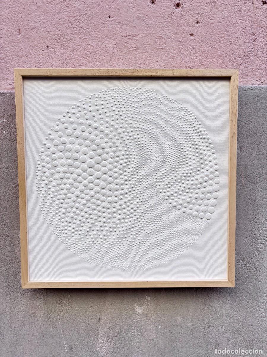 Otros objetos de arte: Cin&eacute;tico ,acr&iacute;lico sobre lienzo 63 x 63 - Foto 2