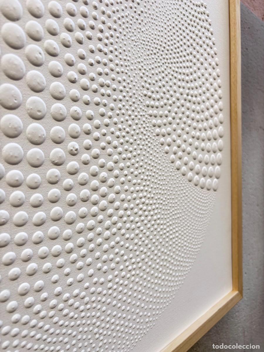 Otros objetos de arte: Cin&eacute;tico ,acr&iacute;lico sobre lienzo 63 x 63 - Foto 5