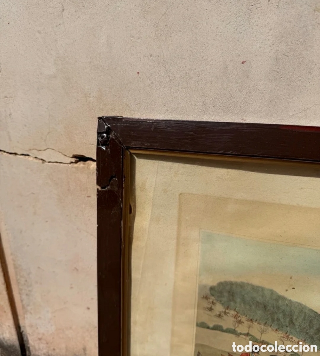 Otros objetos de arte: Cuadro antiguo Caza inglesa de Thomas Sutherland - Foto 5