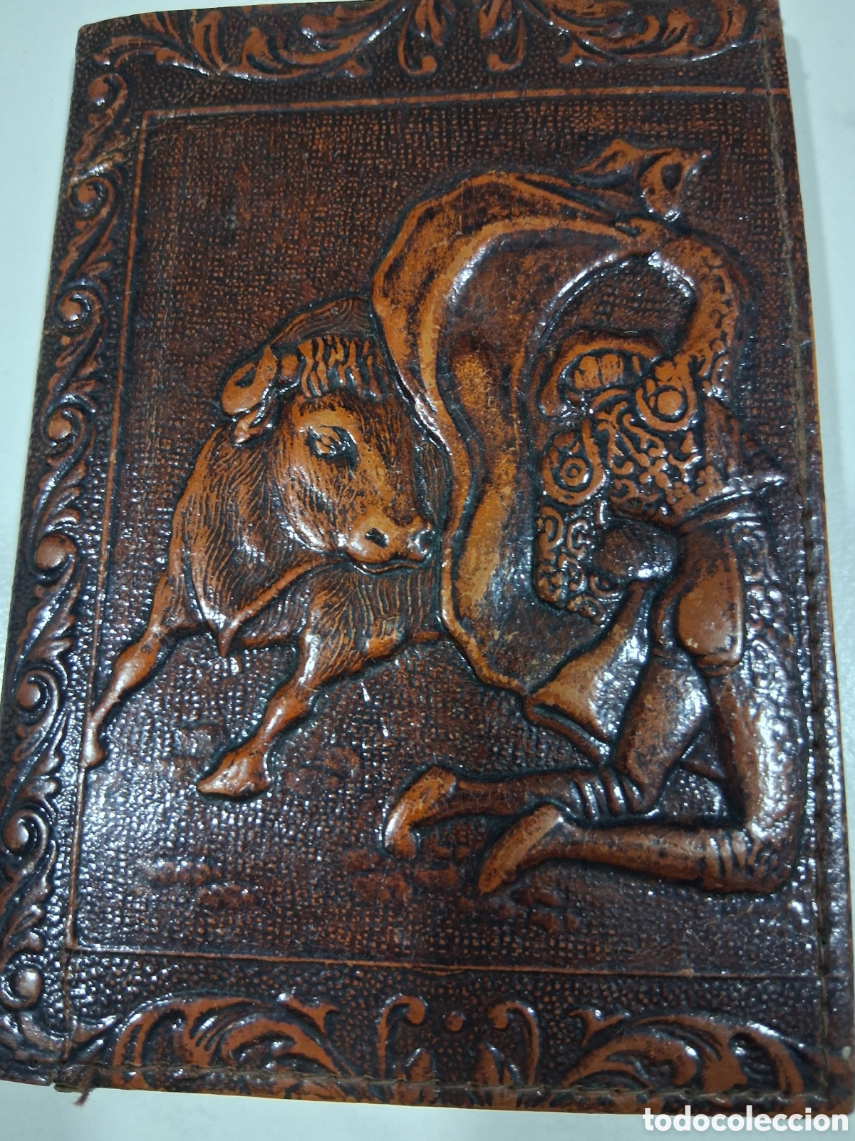 Otros objetos de arte: Cartera con imagen taurina - Foto 4