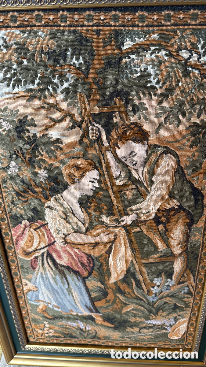 Otros objetos de arte: CUADRO PETI PUA ESCENA VENDIMIA - Foto 2