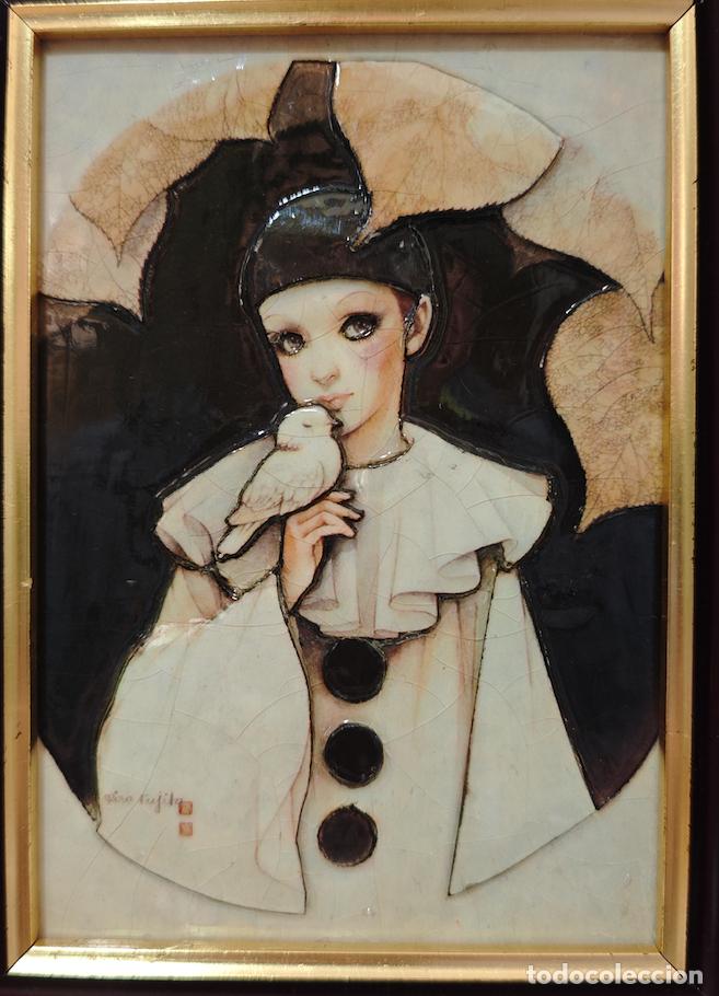 Otros objetos de arte: DOS DIBUJOS EN RELIEVE ARLEQUIN - Foto 3