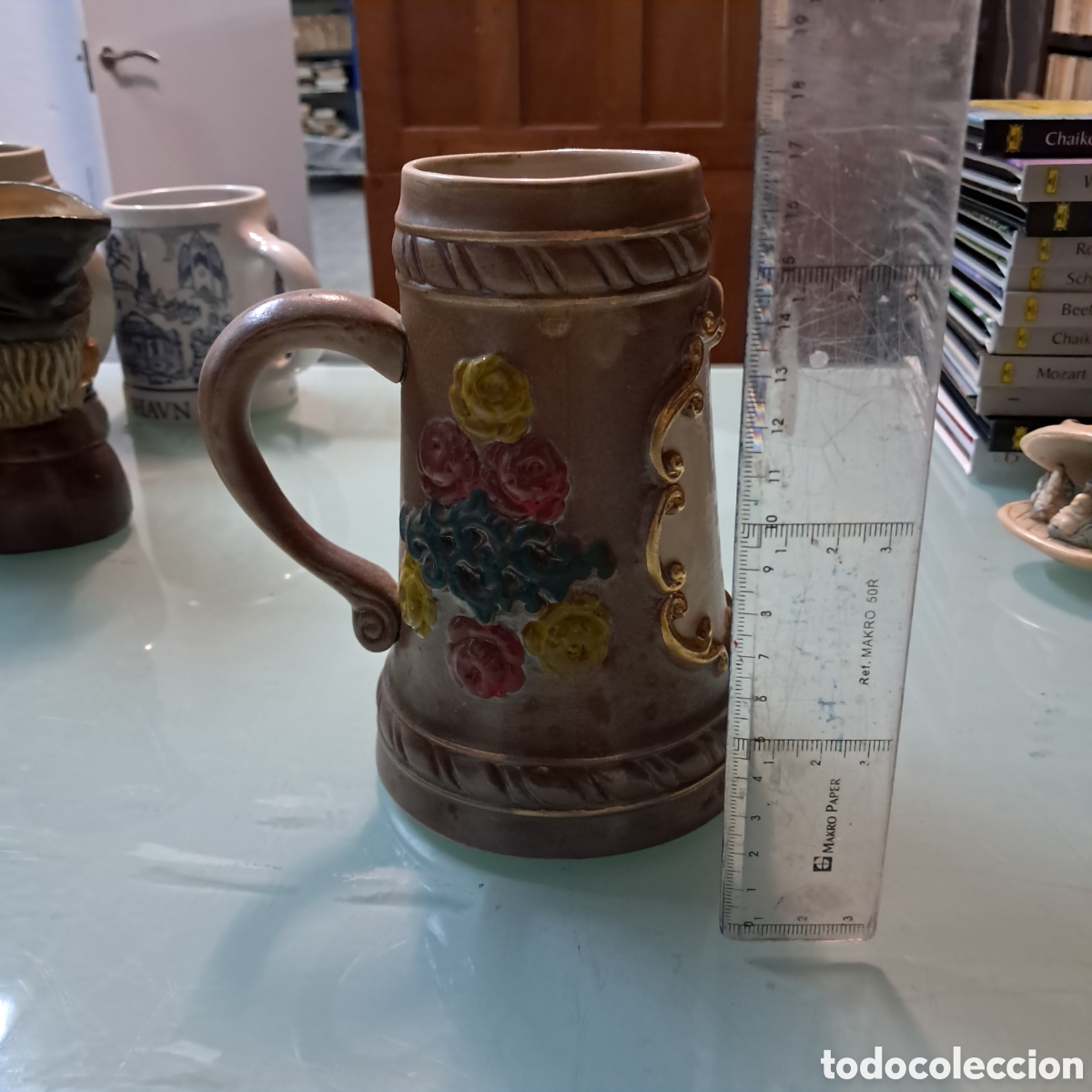 Otros objetos de arte: JARRA DE CERVEZA DE HUNGR&Iacute;A - Foto 2