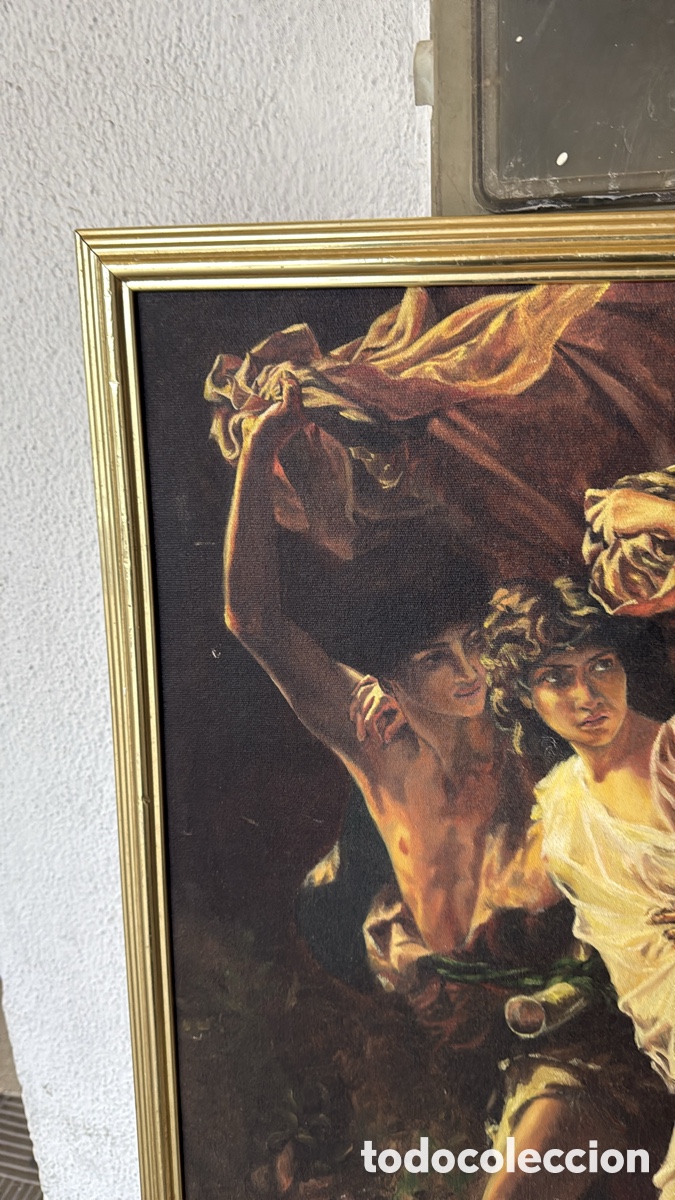 Otros objetos de arte: CUADRO LA TEMPESTAD IMPRESI&Oacute;N - Foto 2