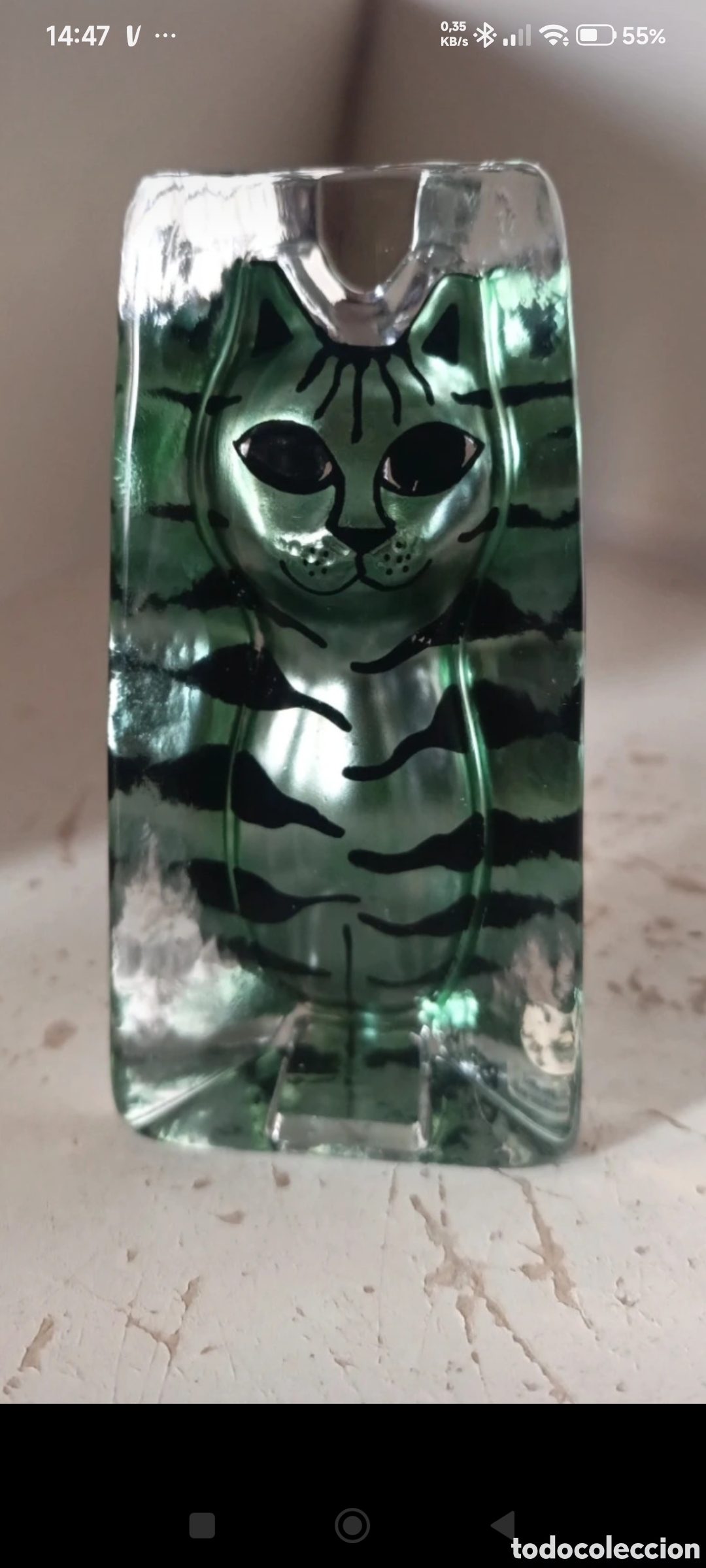 Otros objetos de arte: Gato de la serie Moai - Foto 2
