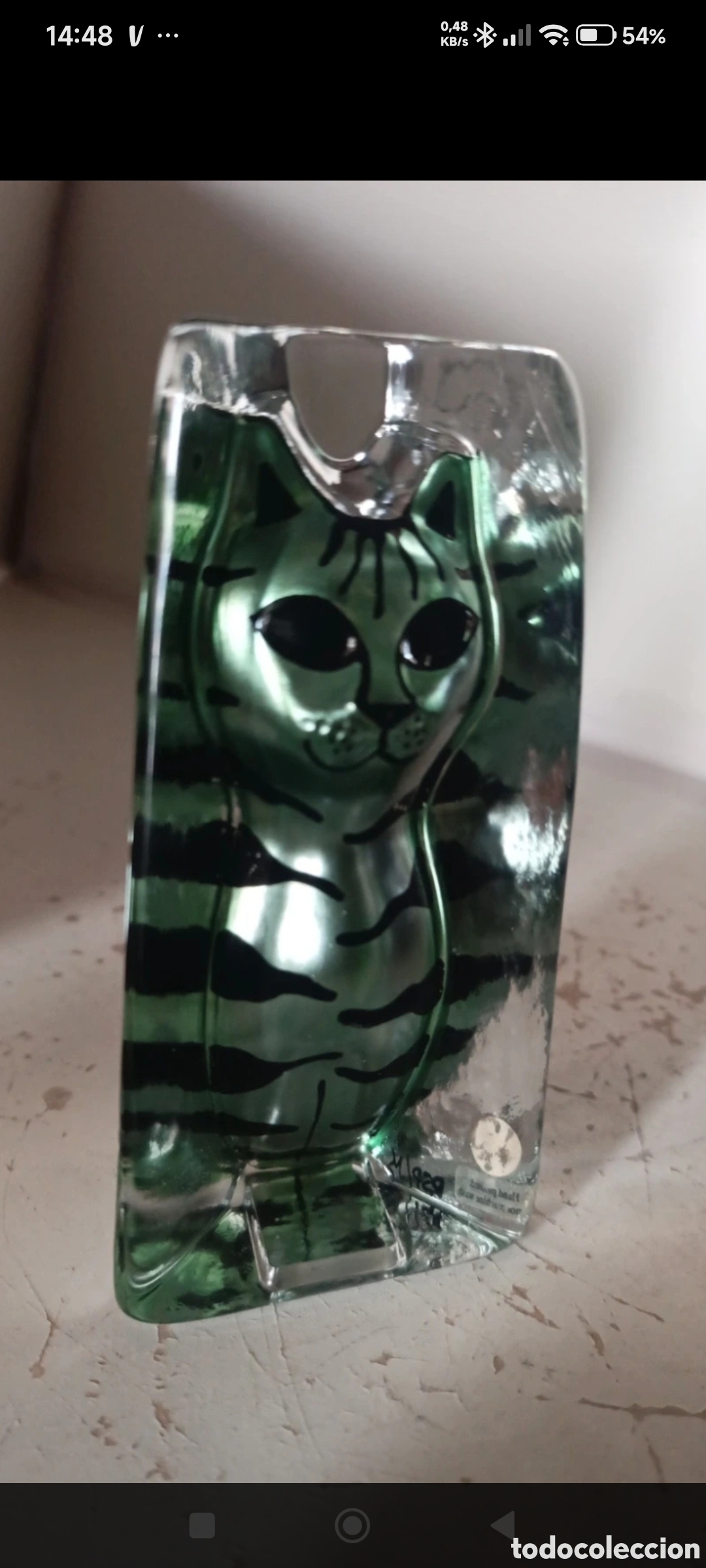 Otros objetos de arte: Gato de la serie Moai - Foto 8