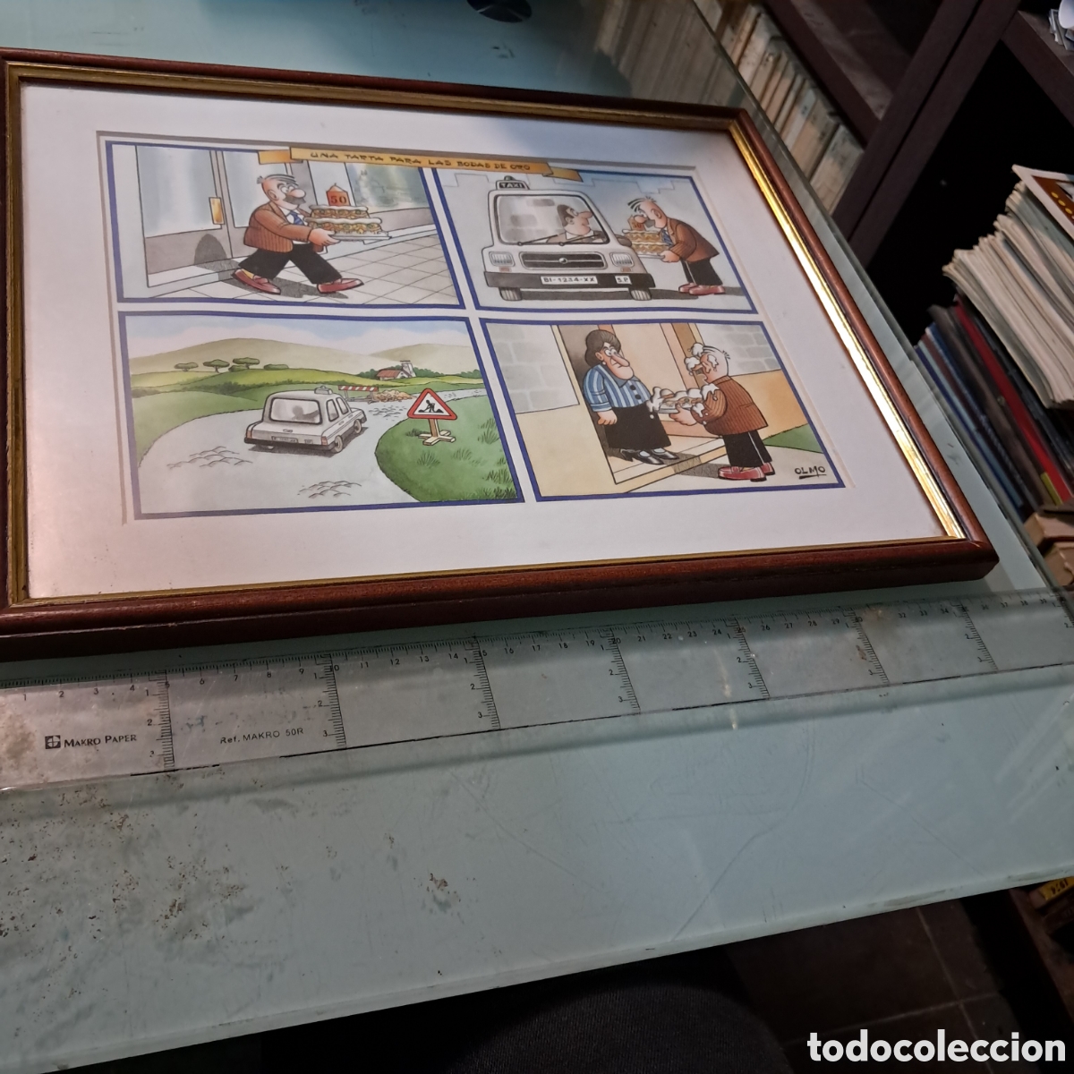 Otros objetos de arte: Cuadro Don Celes, Olmo - Foto 2
