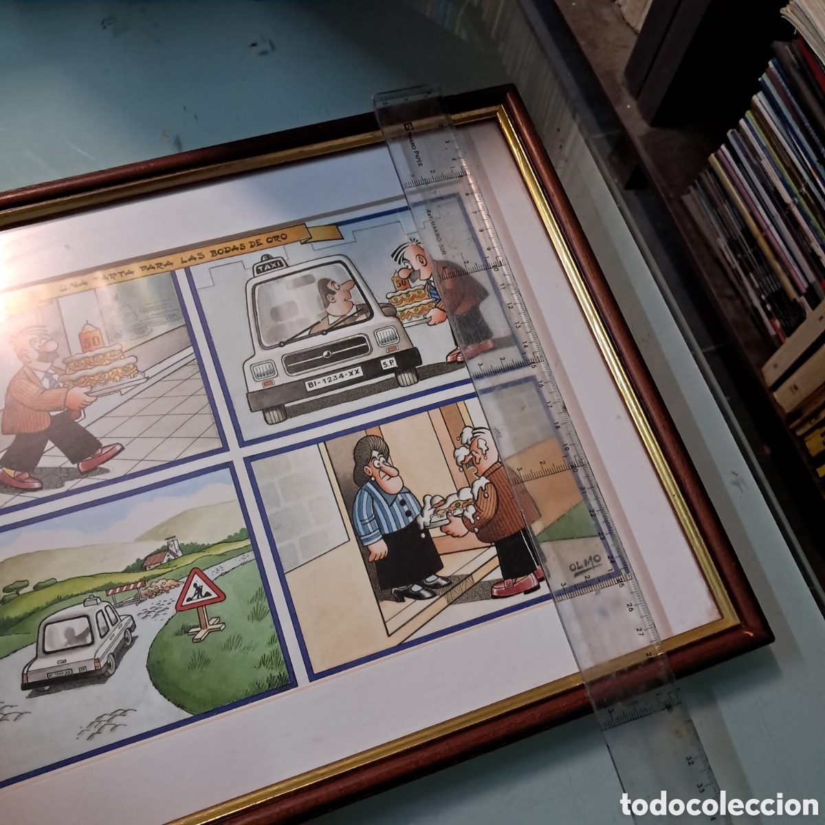 Otros objetos de arte: Cuadro Don Celes, Olmo - Foto 3