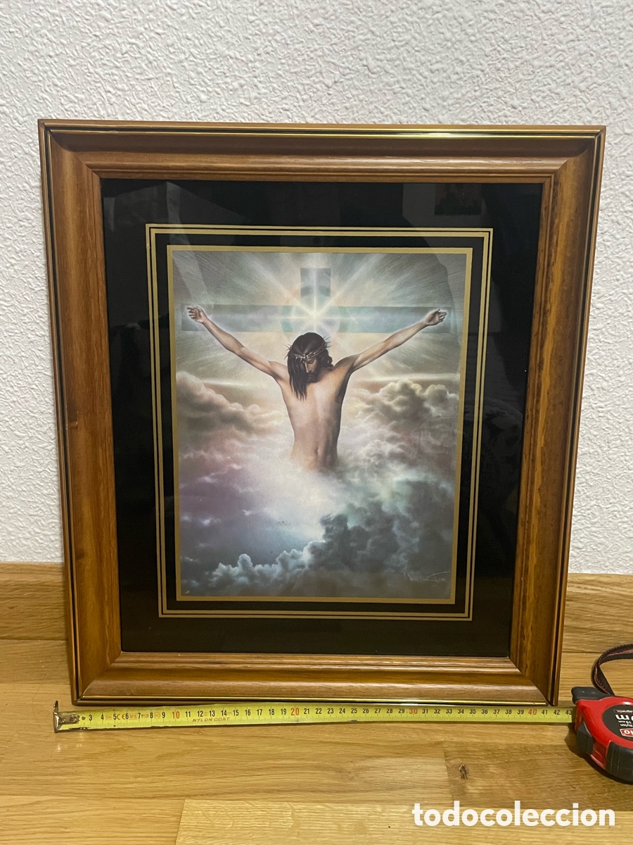 Otros objetos de arte: Cuadro decorativo religioso - Foto 2