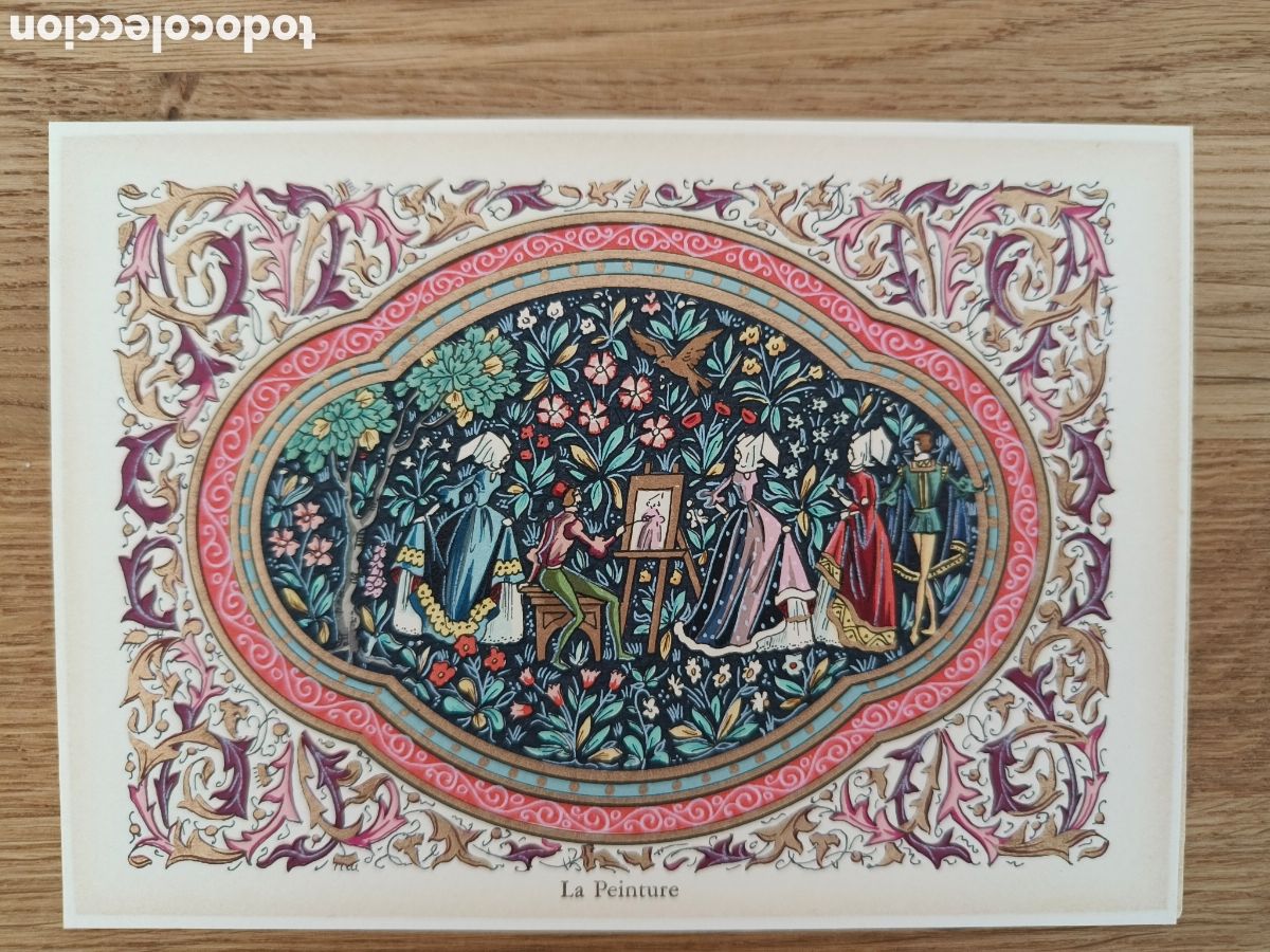 Otros objetos de arte: 3 miniados de Lucy Boucher - Foto 4