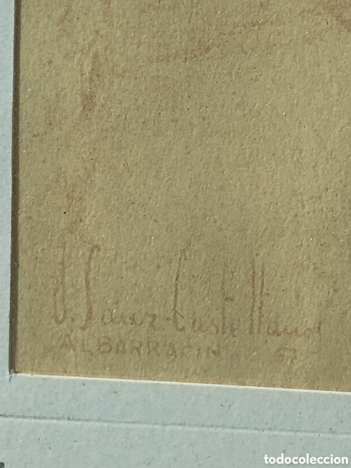 Otros objetos de arte: Cuadro firmado y dedicado - Foto 7