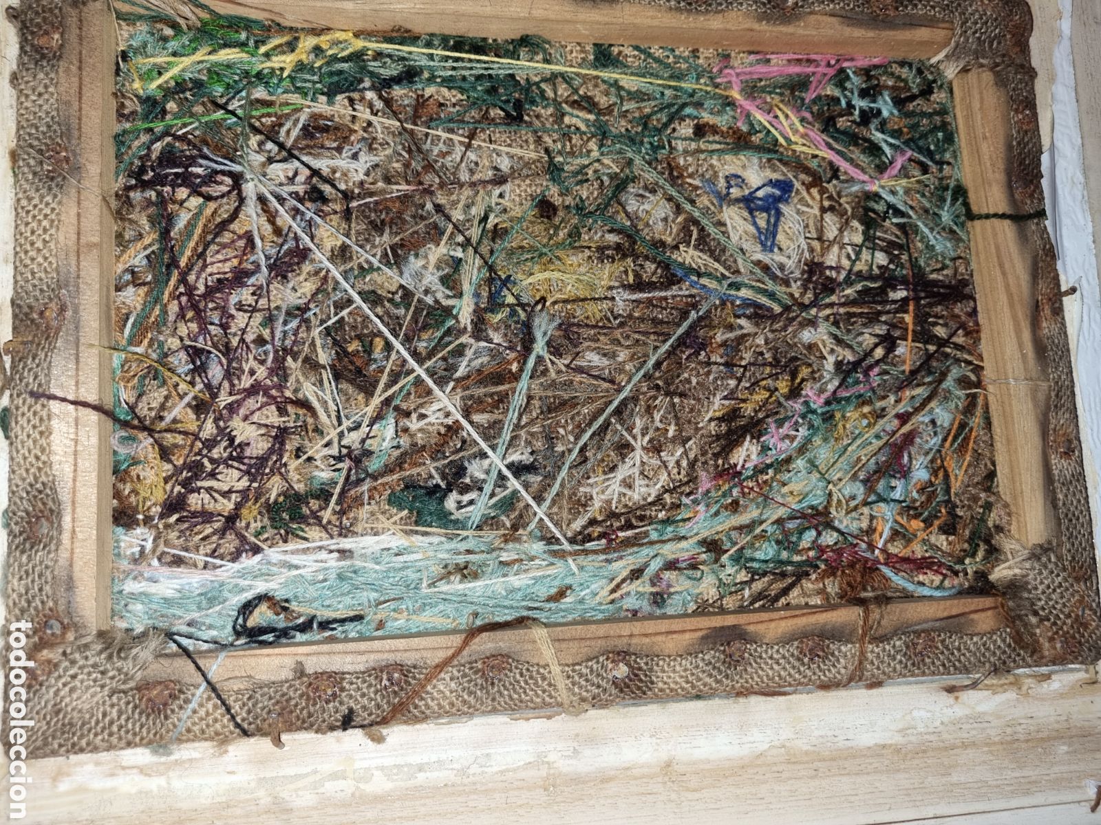 Otros objetos de arte: BORDADO ENMARCADO... - Foto 6