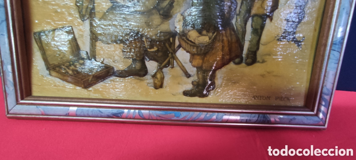 Otros objetos de arte: Esmalte original Abton Pieck - Foto 4