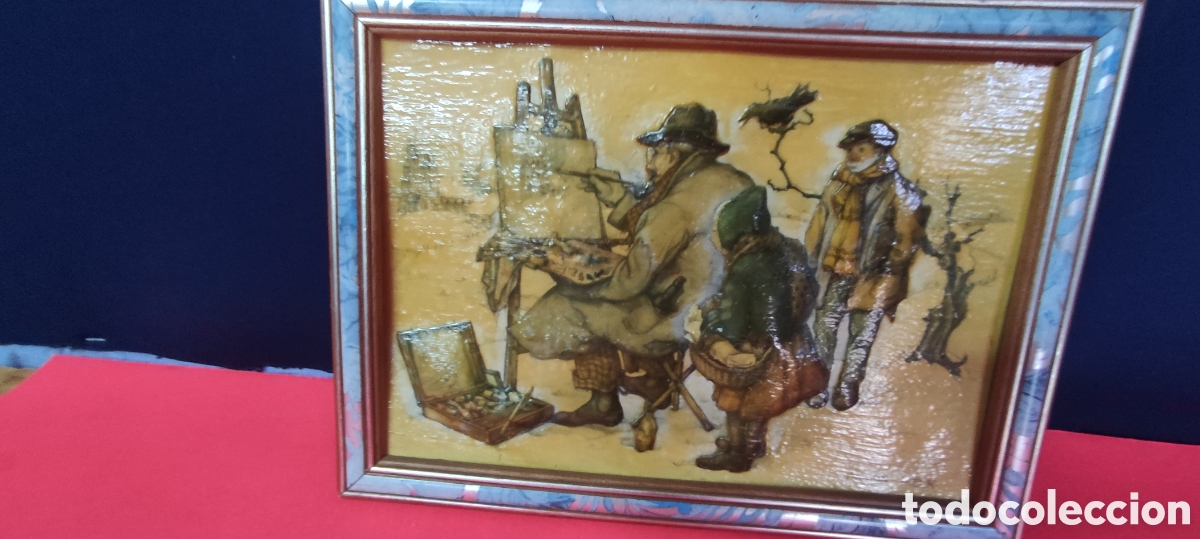 Otros objetos de arte: Esmalte original Abton Pieck - Foto 5
