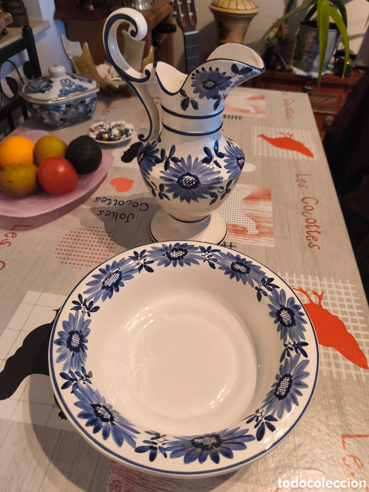 Otros objetos de arte: Palangana vintage dos piezas - Foto 2