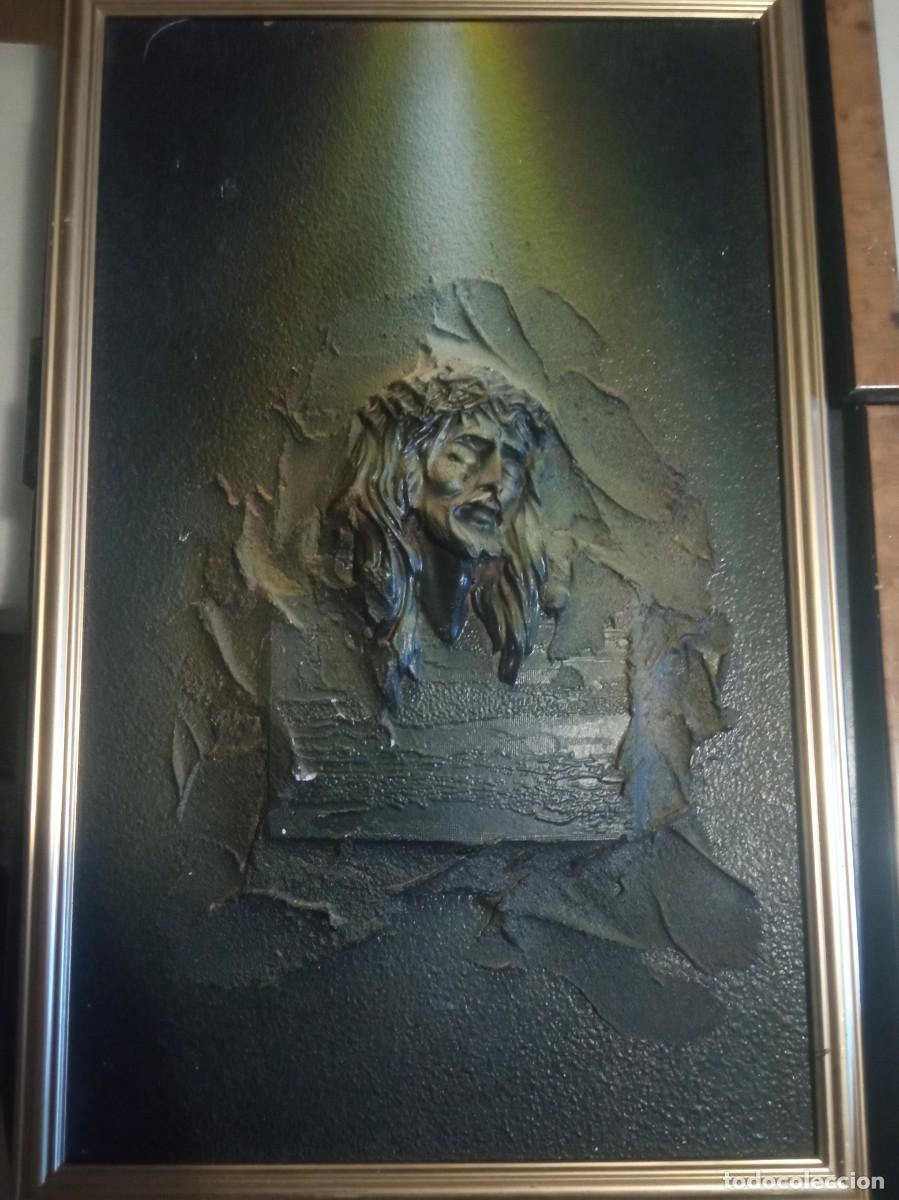Otros objetos de arte: Yeso sobre cuadro Nazareno - Foto 1