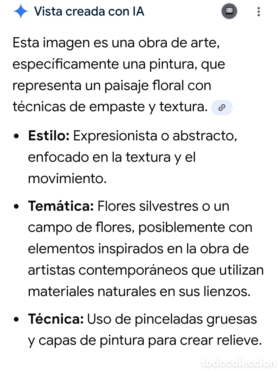 Otros objetos de arte: Cuadro pintura floral - Foto 4