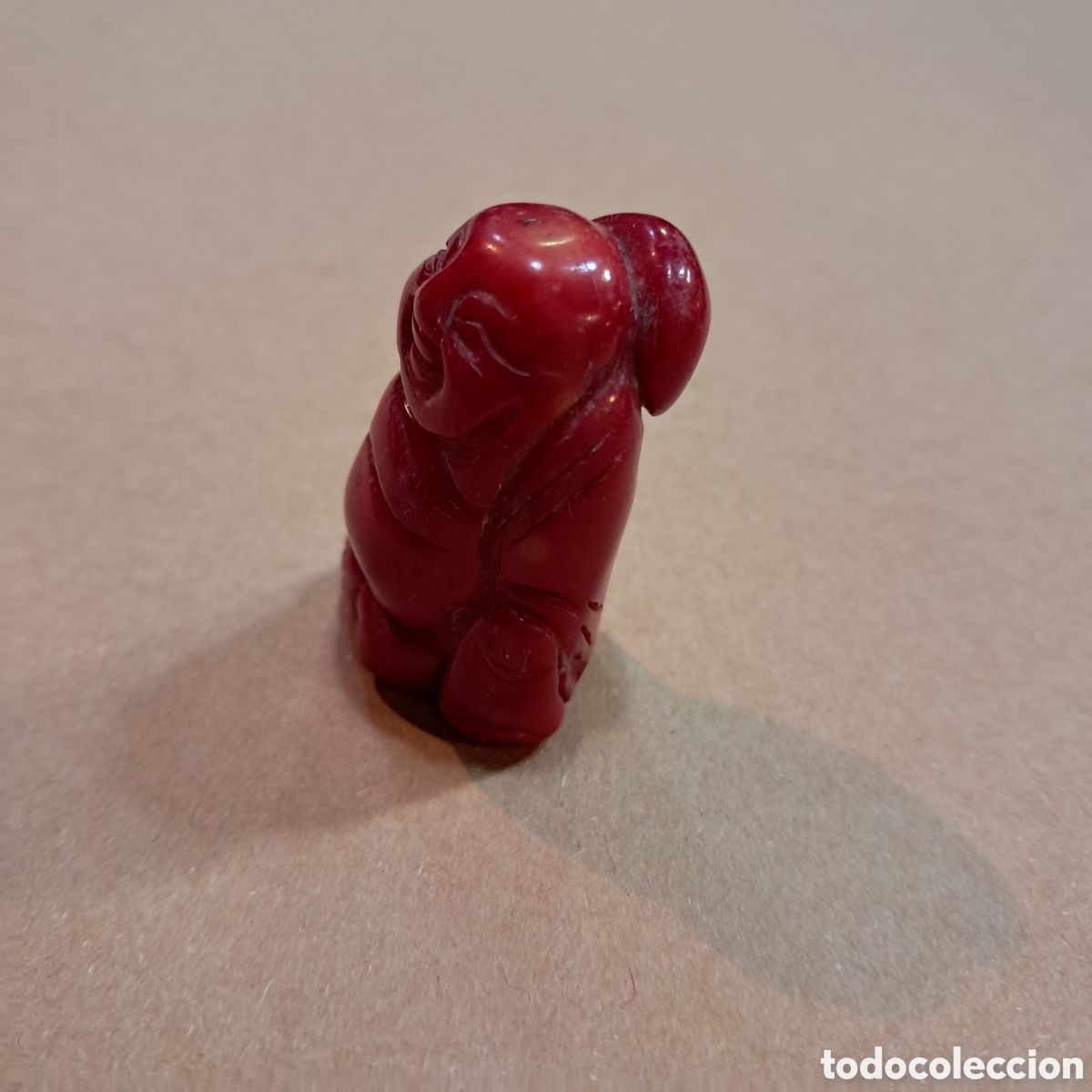 Otros objetos de arte: Buda esculpido en coral rojo - Foto 2