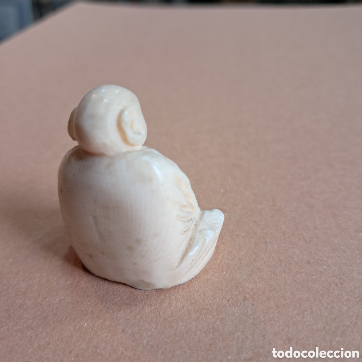 Otros objetos de arte: Buda tallado en marfil - Foto 3