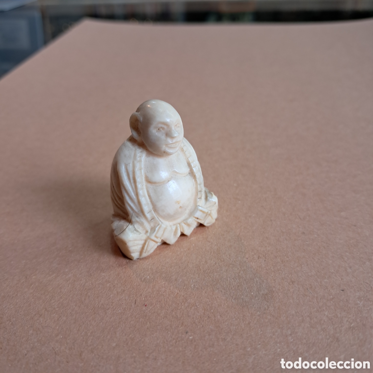 Otros objetos de arte: Buda tallado en marfil - Foto 4