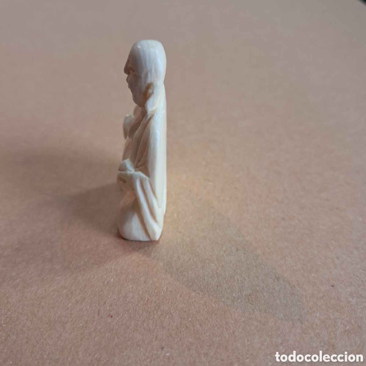 Otros objetos de arte: Buda tallado en marfil - Foto 3