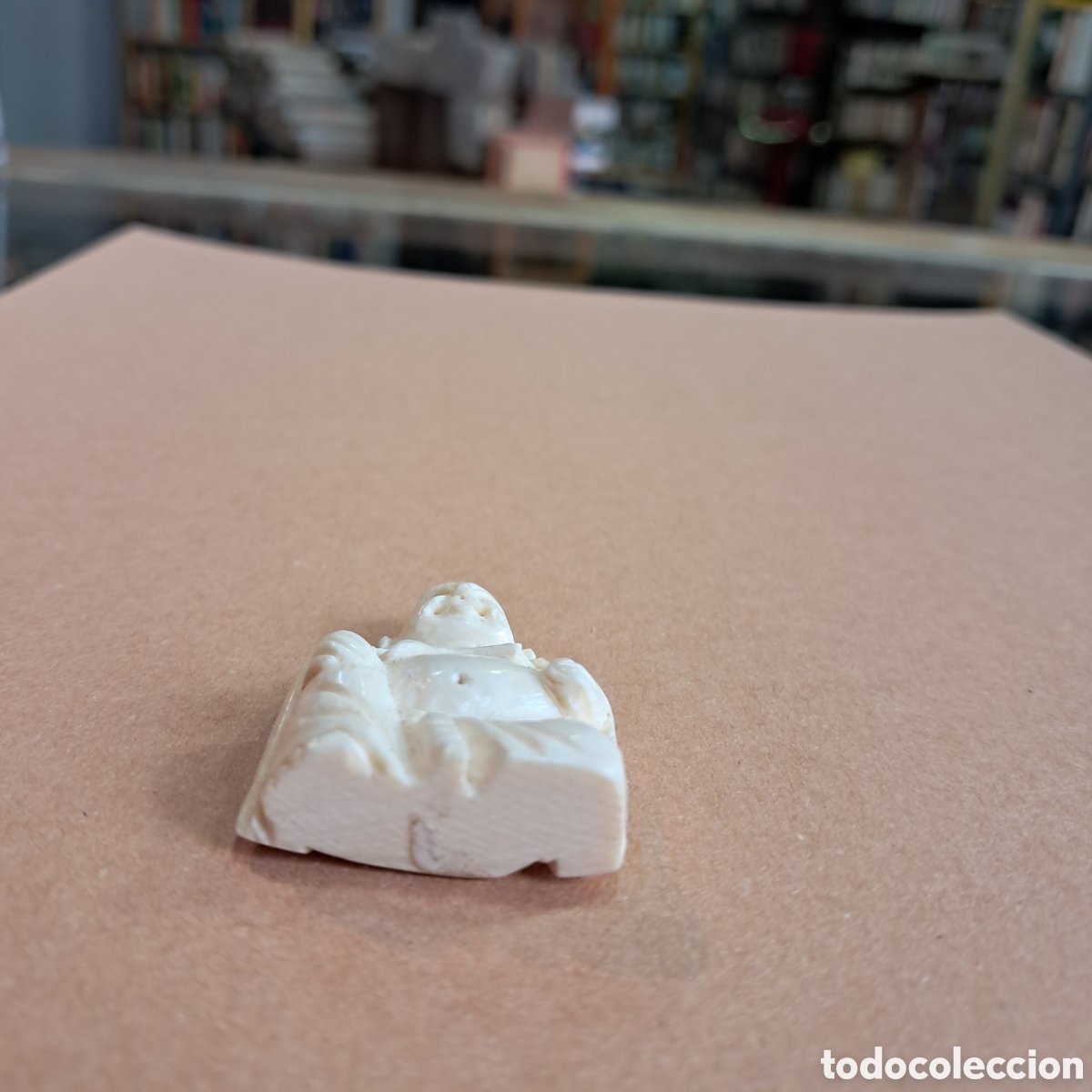 Otros objetos de arte: Buda tallado en marfil - Foto 4