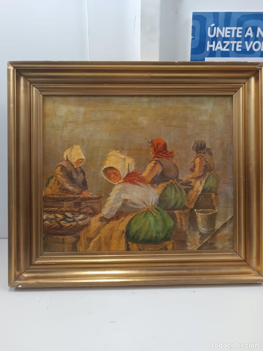 Otros objetos de arte: Cuadro copia de una pintura al &oacute;leo - Foto 1