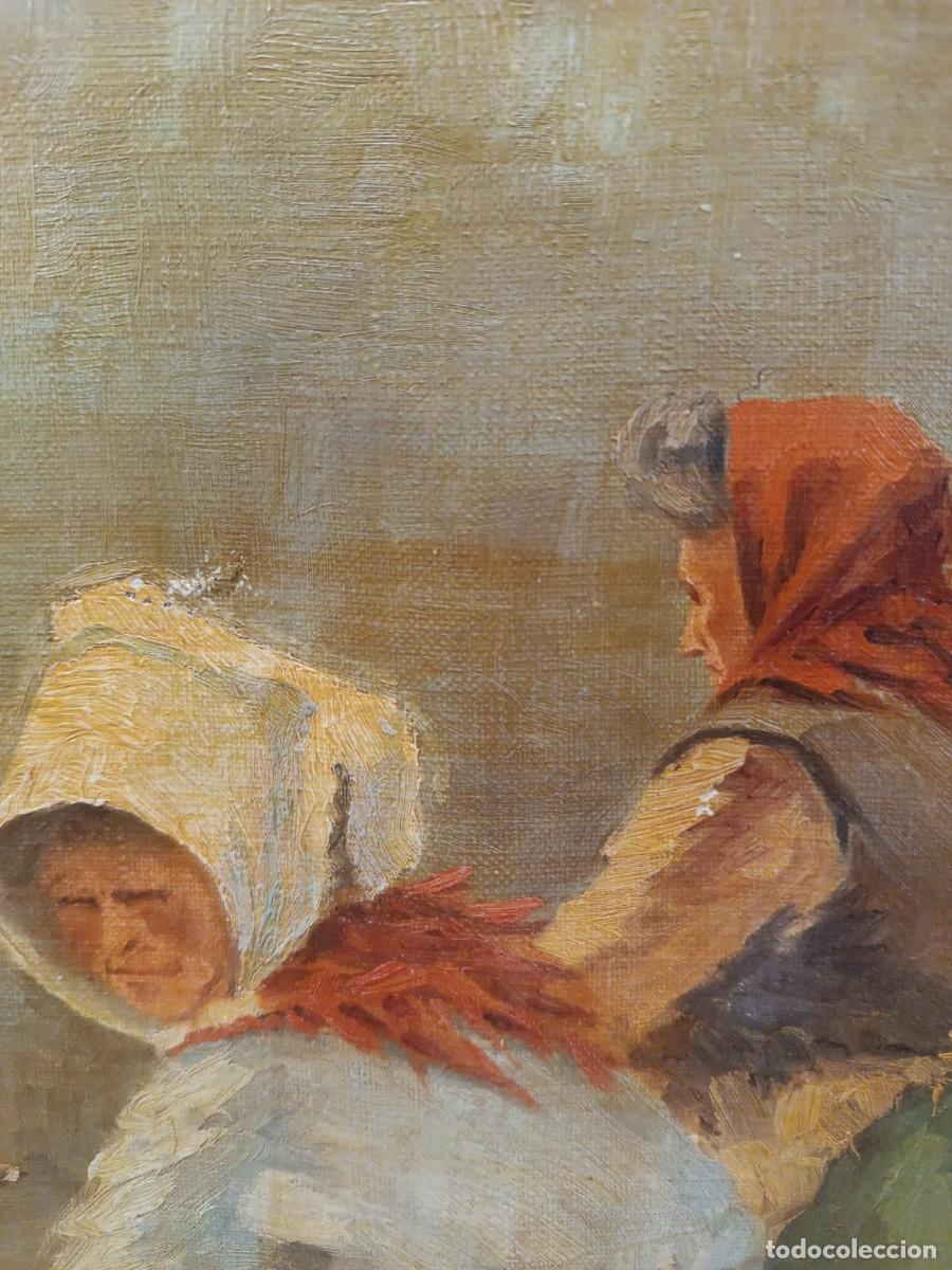 Otros objetos de arte: Cuadro copia de una pintura al &oacute;leo - Foto 2