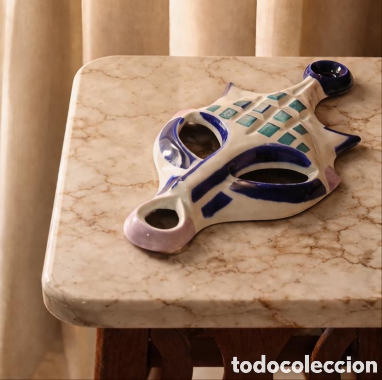 Otros Objetos de Arte: M&aacute;scara de Sargadelos Porcelana