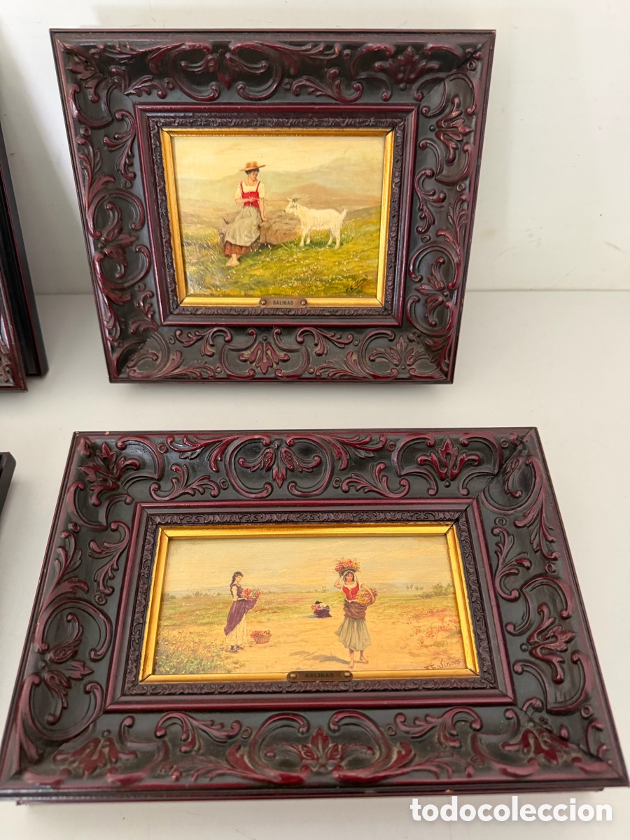 Otros objetos de arte: Lote de cuadro decorativos salinas - Foto 5