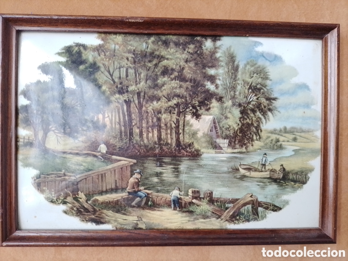 Otros objetos de arte: Cuadro firmado J.C Van Hunnik. - Foto 2