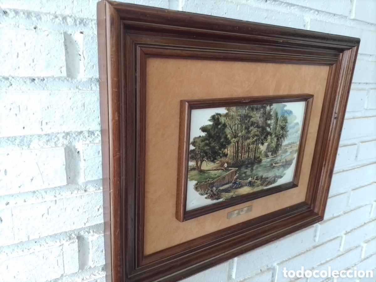 Otros objetos de arte: Cuadro firmado J.C Van Hunnik. - Foto 4