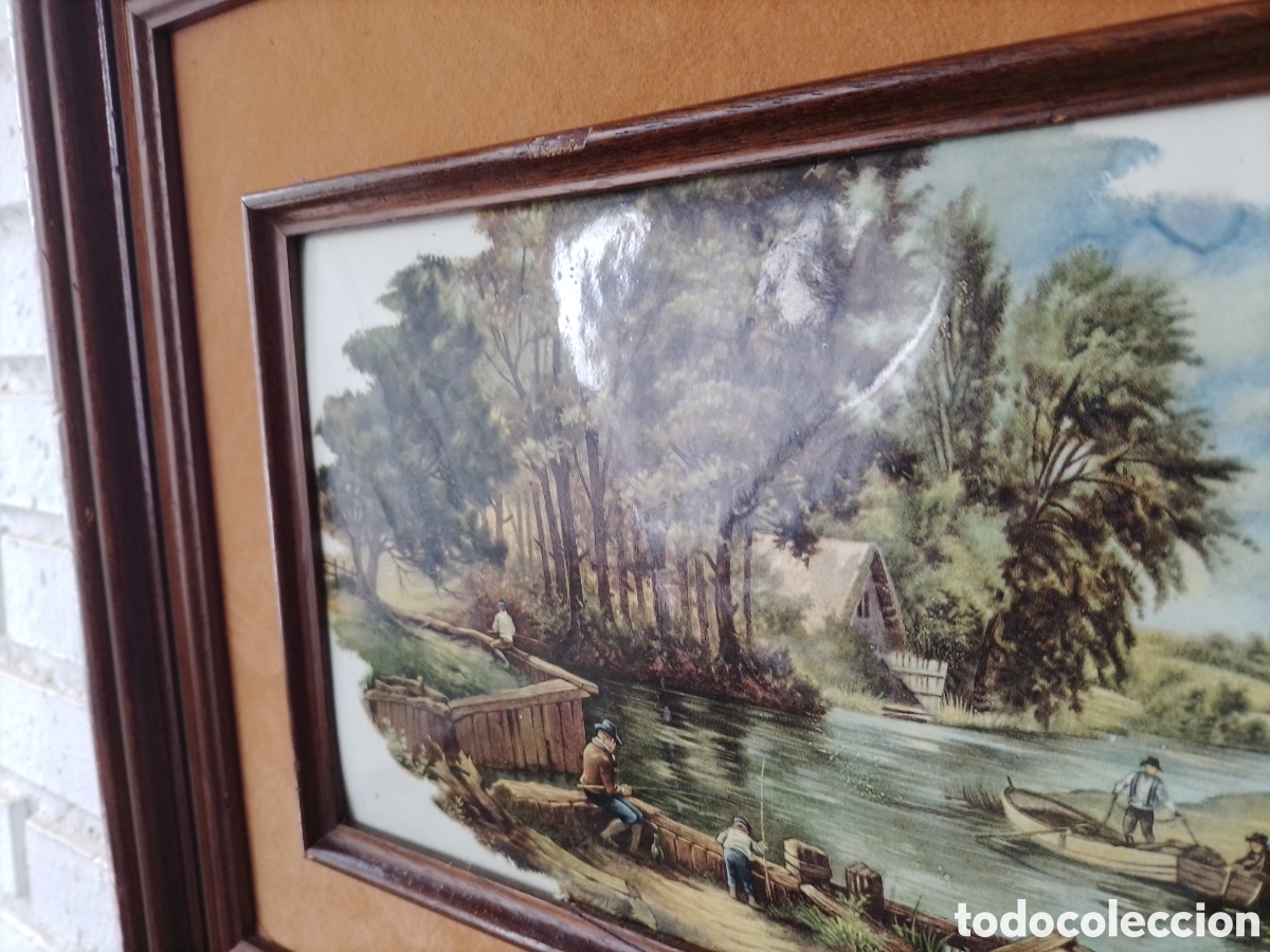 Otros objetos de arte: Cuadro firmado J.C Van Hunnik. - Foto 6