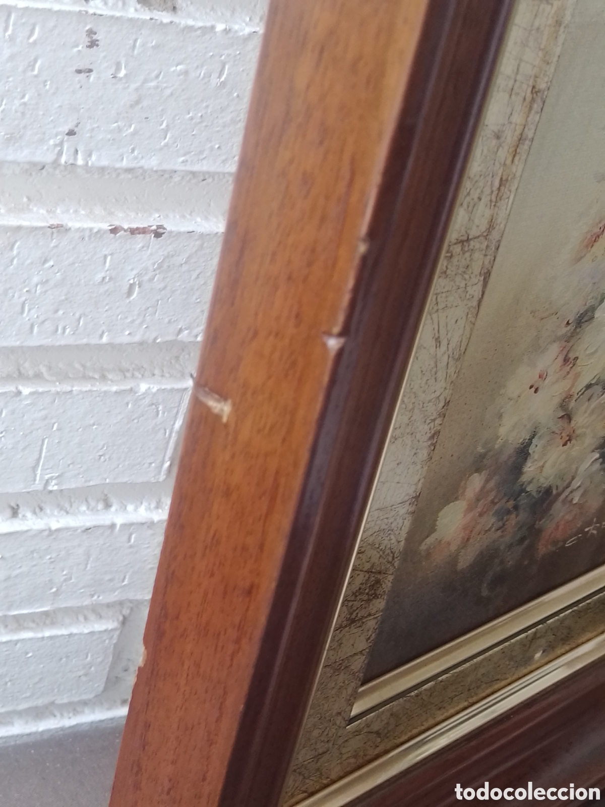 Otros objetos de arte: Cuadro firmado C.Roig. - Foto 7