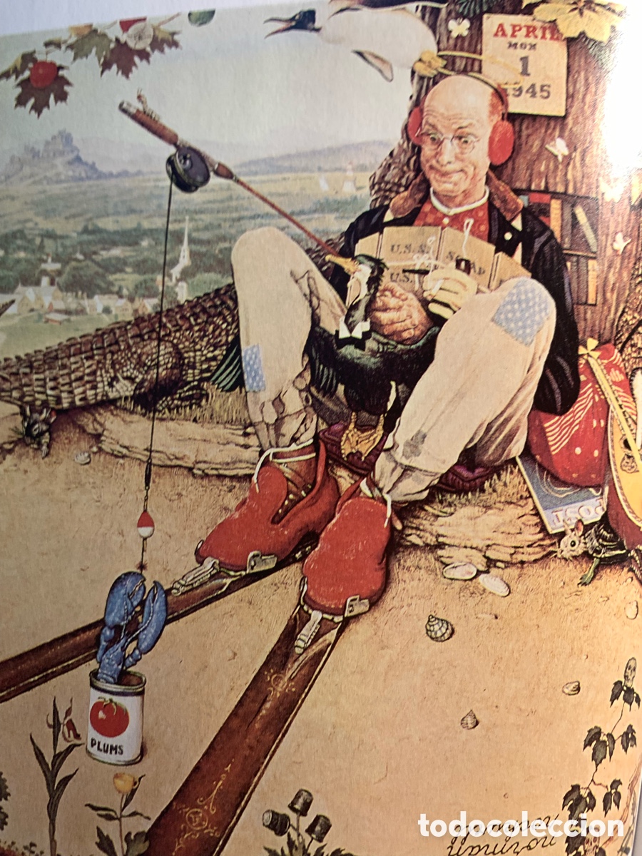 Otros objetos de arte: Norman rockwell&rsquo;s,American holidays - Foto 4