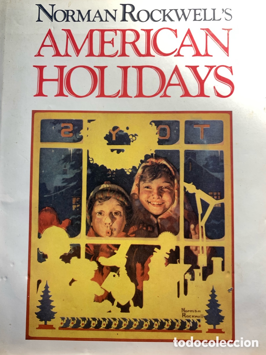Otros objetos de arte: Norman rockwell&rsquo;s,American holidays - Foto 1
