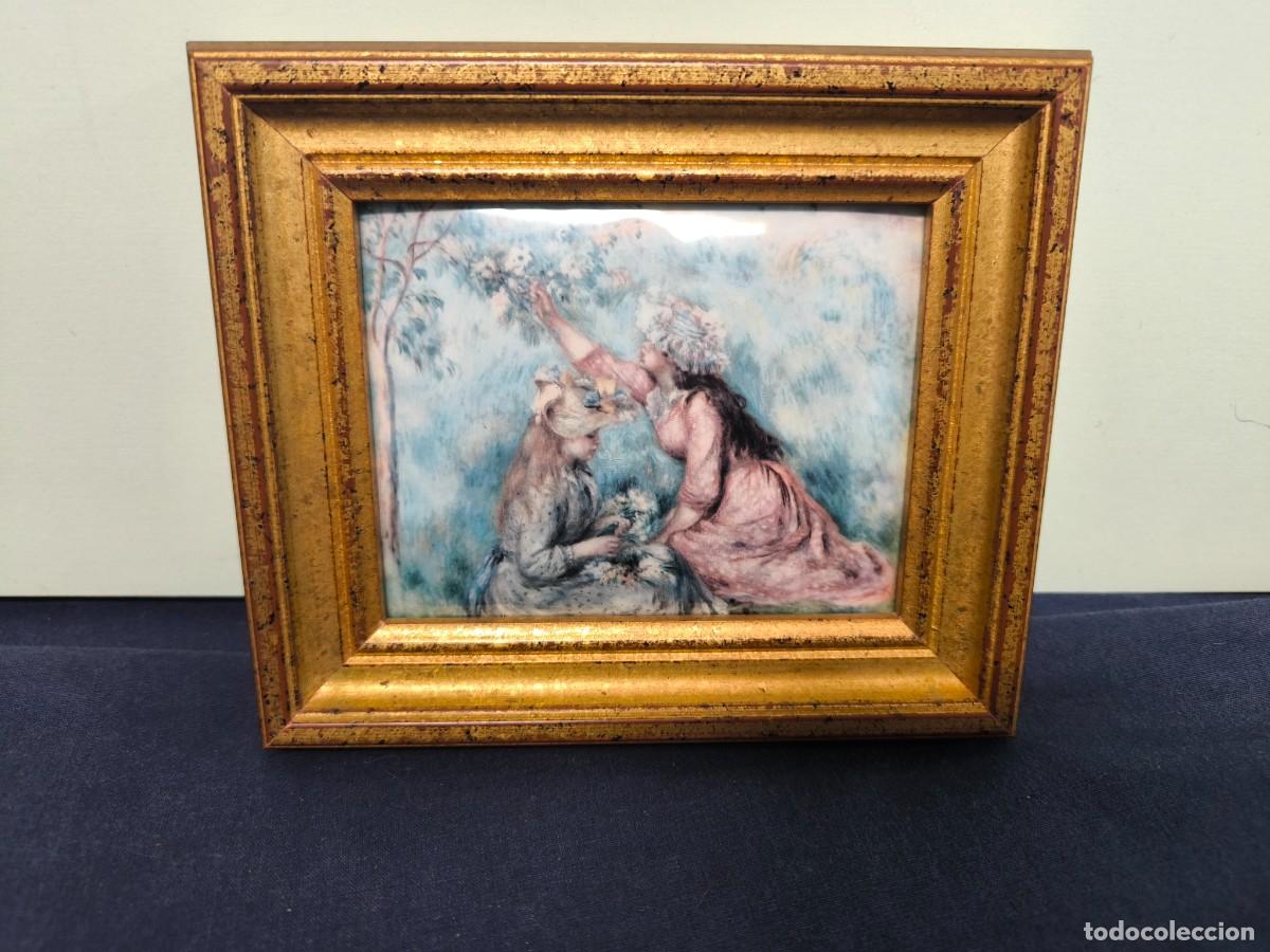 Otros objetos de arte: ESMALTE FRANCES OBRA DE RENOIR - Foto 1