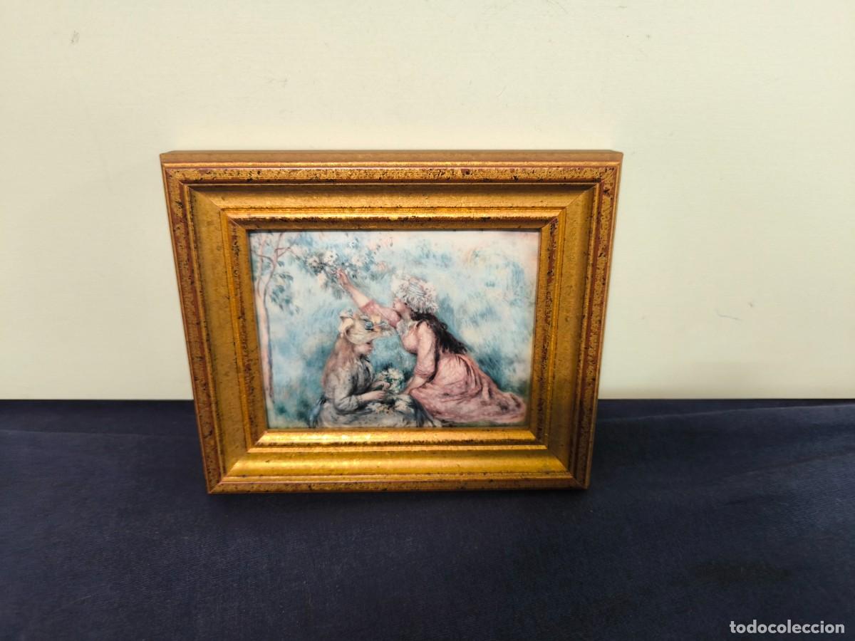 Otros objetos de arte: ESMALTE FRANCES OBRA DE RENOIR - Foto 4