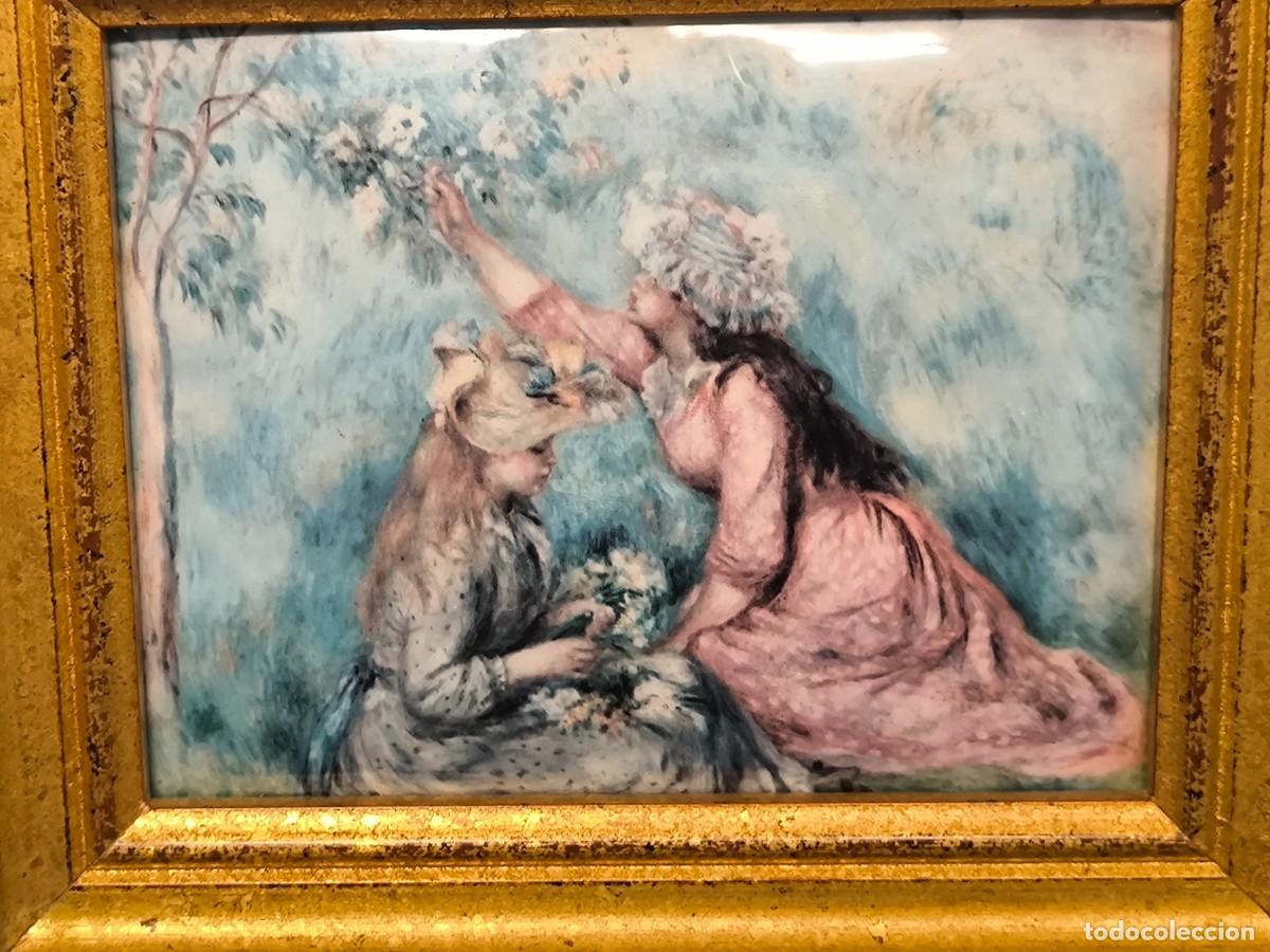 Otros objetos de arte: ESMALTE FRANCES OBRA DE RENOIR - Foto 6