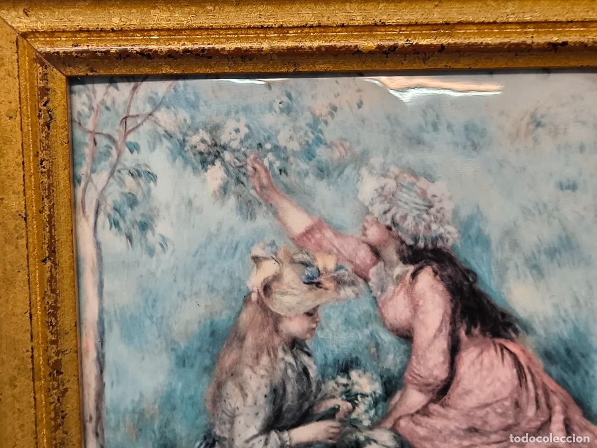 Otros objetos de arte: ESMALTE FRANCES OBRA DE RENOIR - Foto 7