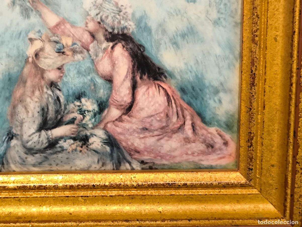 Otros objetos de arte: ESMALTE FRANCES OBRA DE RENOIR - Foto 8