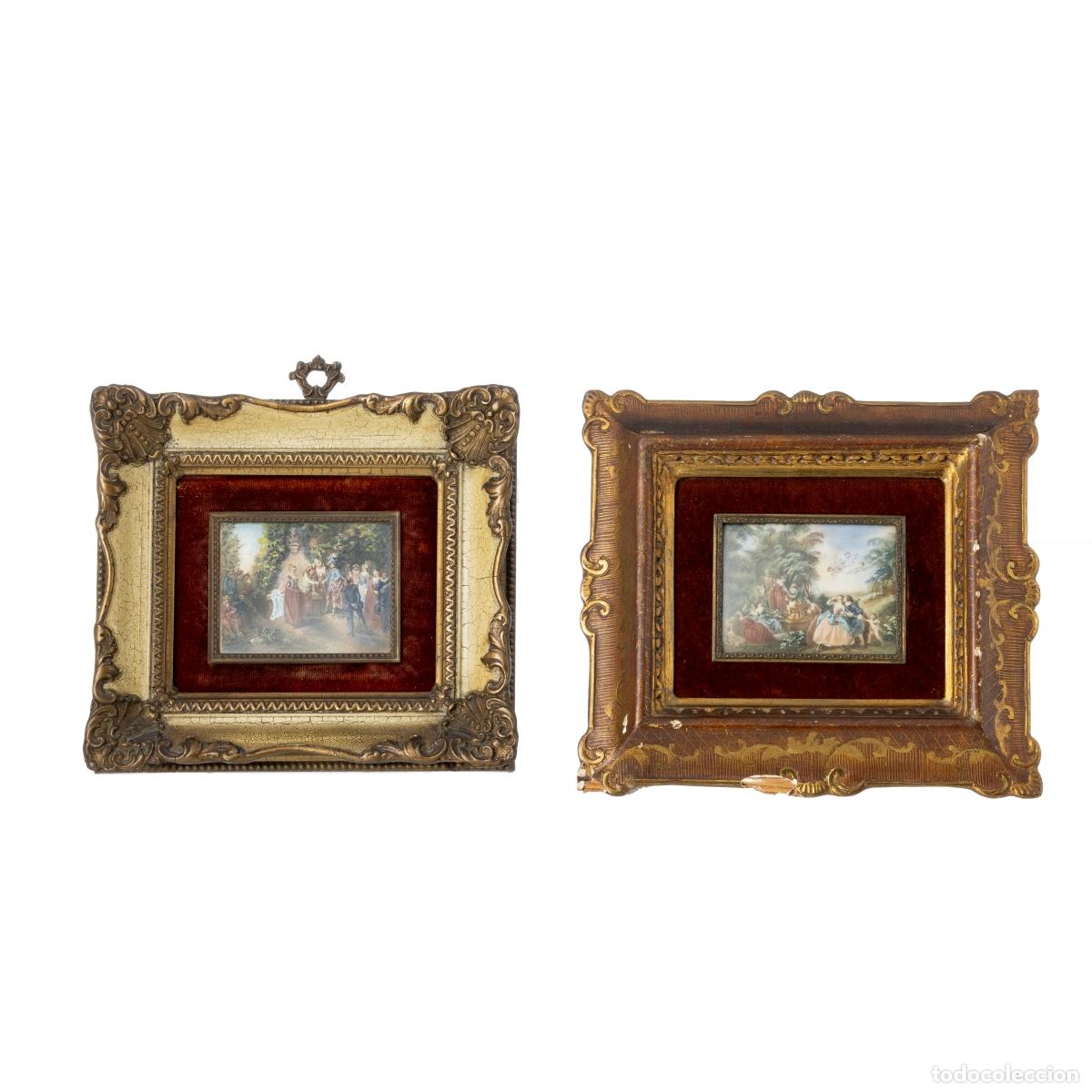 Otros objetos de arte: DOS MINIATURAS - Foto 1